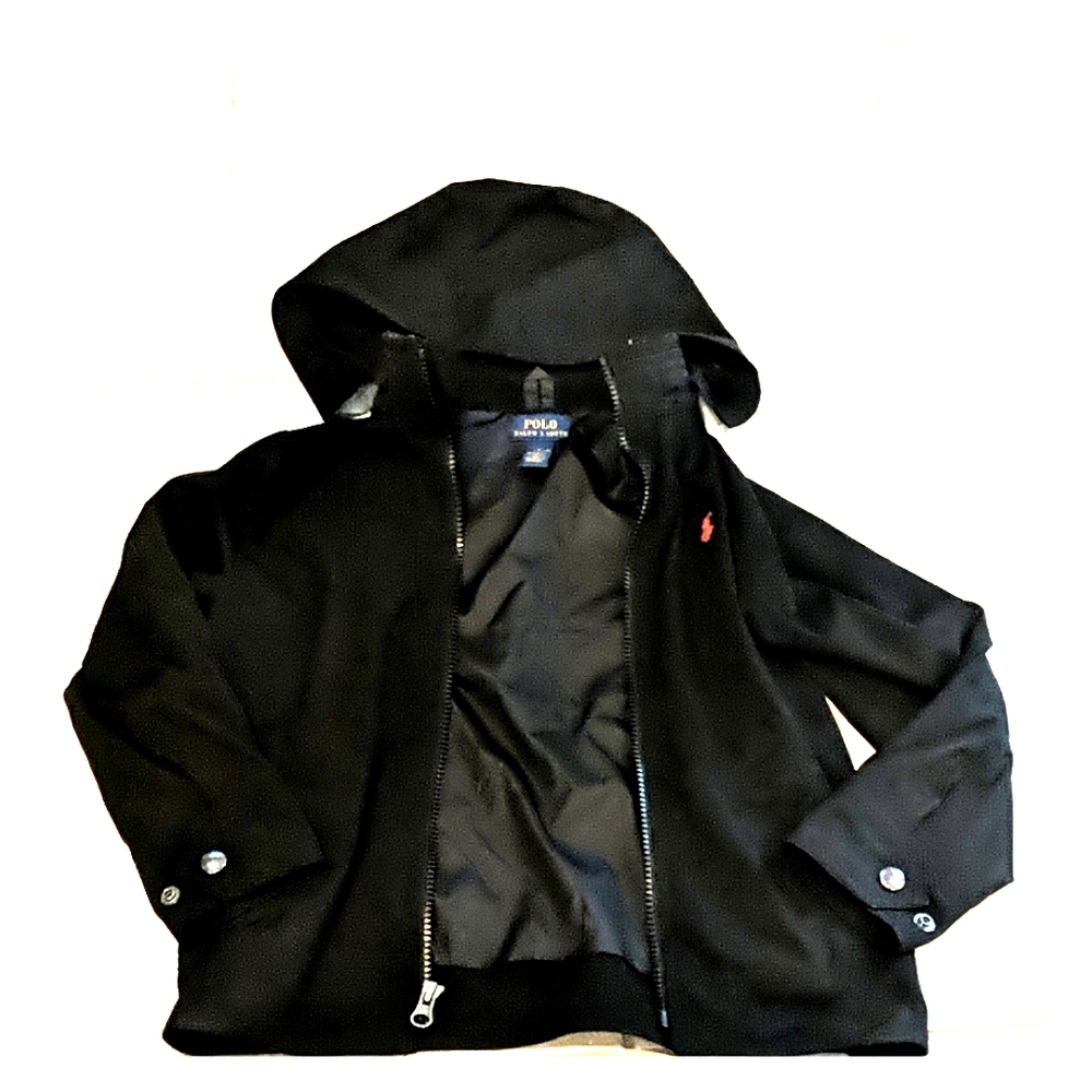 Polo lined rain jacket